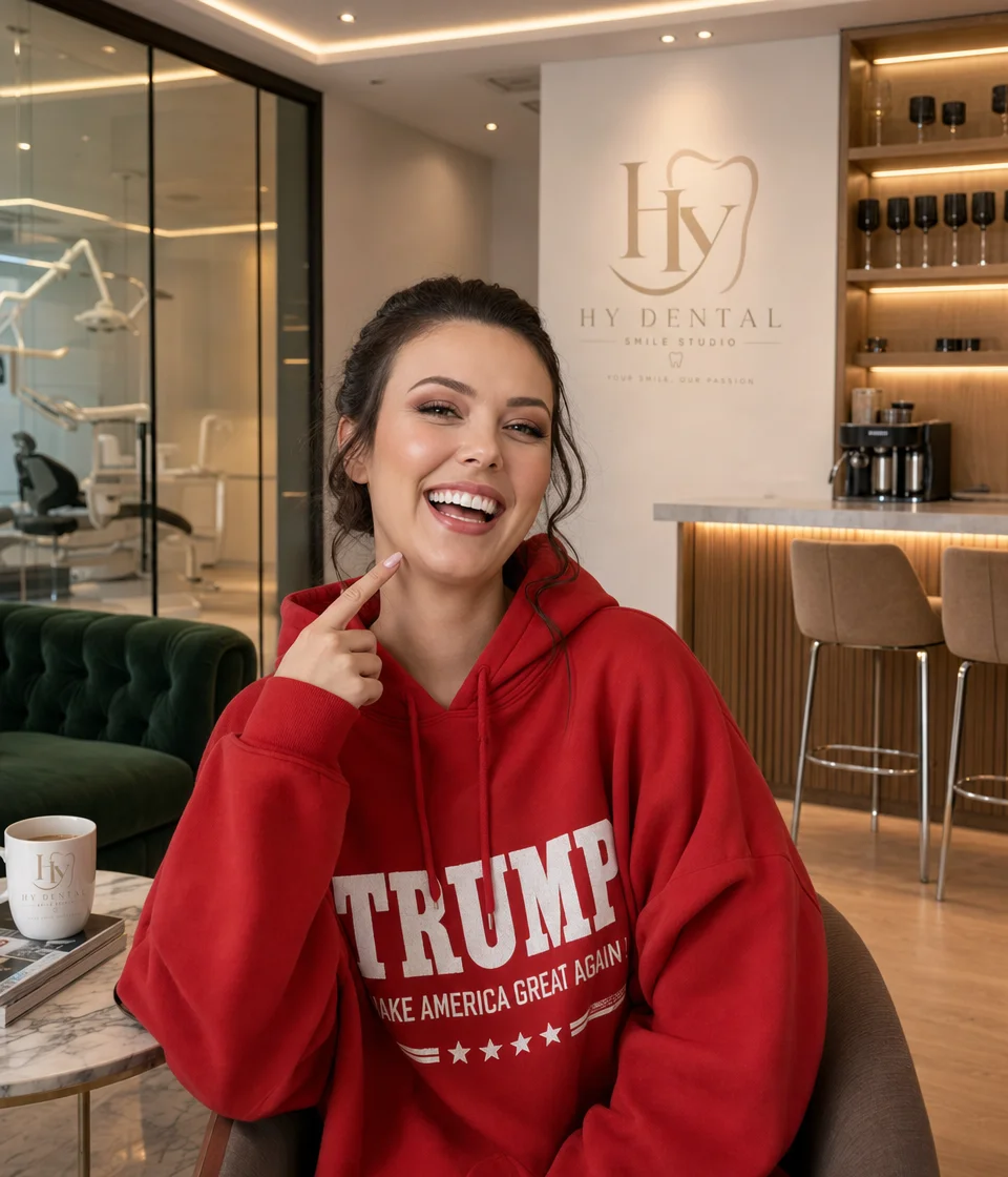 Full Mouth Rehabilitation & Hollywood Smile (24 Units Emax & Zirconia) — After