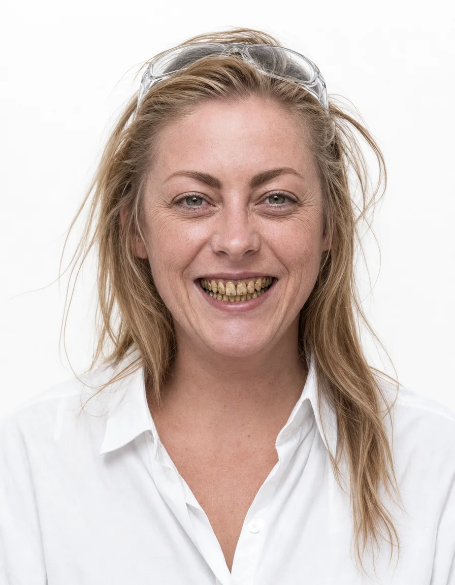 Hollywood Smile & Full Mouth Emax Crowns — Before
